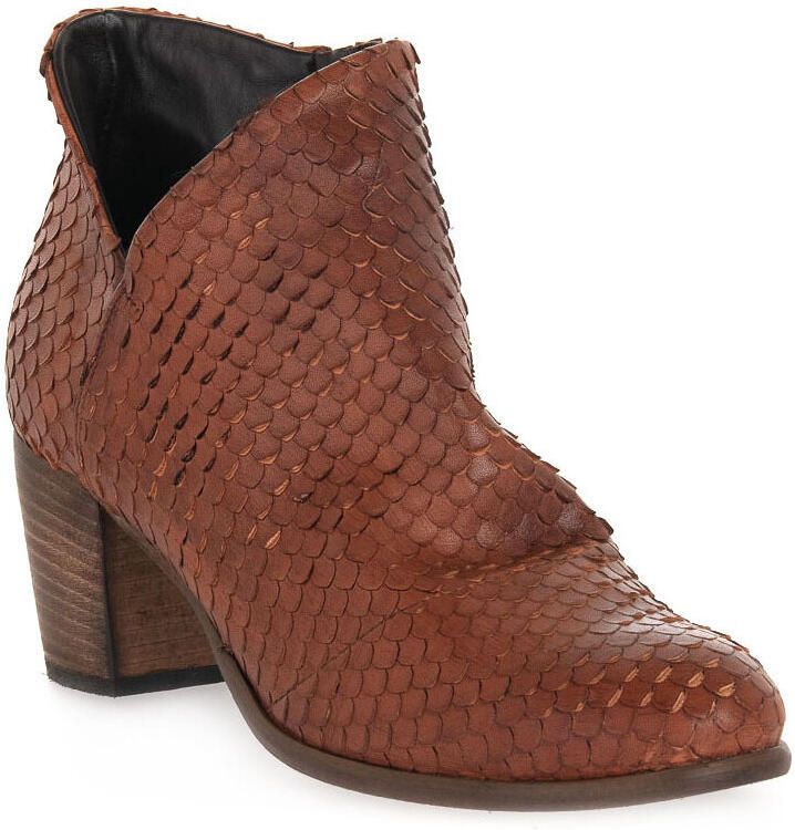 Priv Lab Enkellaarzen 3135 SQUAMA CUOIO