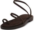 Priv Lab Sandalen VAMOS SANDALS BROWN - Bruin