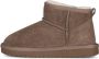 PS Poelman Lammy gevoerde suède enkelboots taupe Bruin Meisjes Suede Effen 31 - Thumbnail 3
