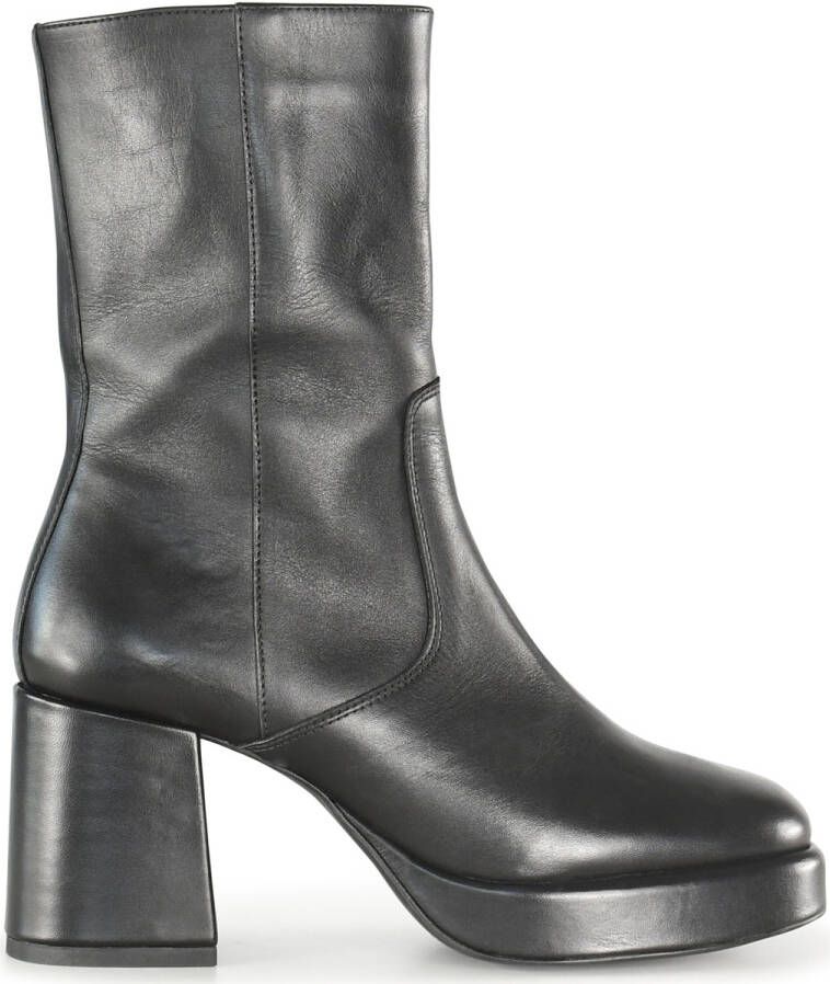 PS Poelman MERYL Dames Laarzen met hak Zwart