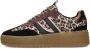 PS Poelman ANEMONE Dames Sneakers Wit Met Roze Combinatie - Thumbnail 2