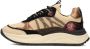 PS Poelman CHARU Dames Sneakers Zwart Met Beige - Thumbnail 2
