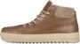 PS Poelman Mike leren veterboots taupe - Thumbnail 3