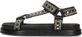 Poelman Platte sandalen MAG Dames - Zwart