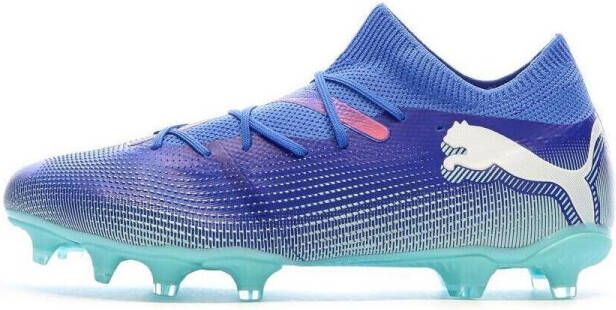 PUMA FUTURE 7 MATCH FG AG Unisex Sportschoenen Bluemazing- White-Electric Peppermint