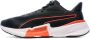 PUMA Power Frame Hardloopschoenen Black Cherry Tomato Heren - Thumbnail 5