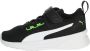 Puma Flyer Runner V Inf sneakers zwart groen wit Mesh Meerkleurig 26 - Thumbnail 4