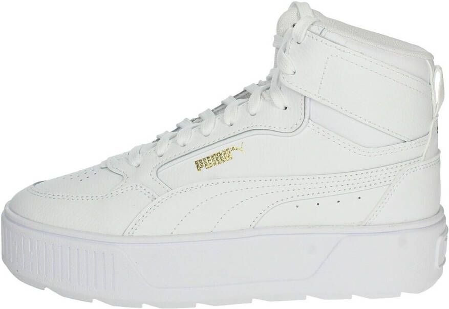 Puma Plateausneakers in effen design model 'Karmen' - Foto 13