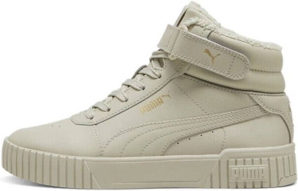 PUMA Carina 2.0 Mid WTR damessneaker winterschoenen gevoerd 385852 07 beige - Foto 3