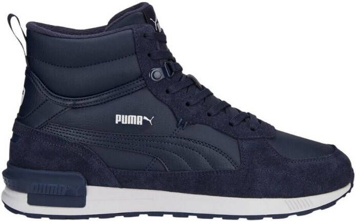 PUMA Graviton Mid Heren Winterschoenen Winter Laarzen Leer Navy-Blauw - Foto 2