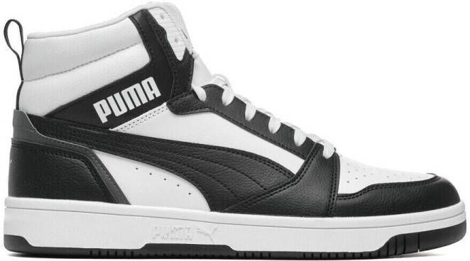 PUMA Rebound v6 hoge sneakerlaarzen laarzen heren sneaker 392326 01 wit zwart - Foto 7
