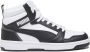 PUMA Rebound v6 hoge sneakerlaarzen laarzen heren sneaker 392326 01 wit zwart - Thumbnail 3