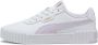PUMA Carina 3.0 Dames Sneakers White-Lilac Frost- Gold - Thumbnail 2