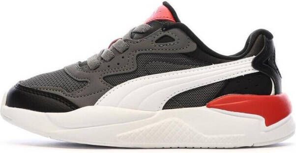 Puma x-ray speed sneakers zwart rood kinderen