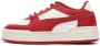 Puma California Pro sneakers wit rood Jongens Meisjes Imitatieleer Effen 35.5 - Thumbnail 4