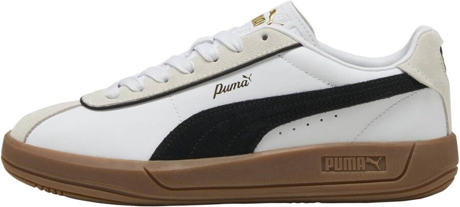 PUMA Club Klassika Dames Sneakers White- Black-Warm White - Foto 2