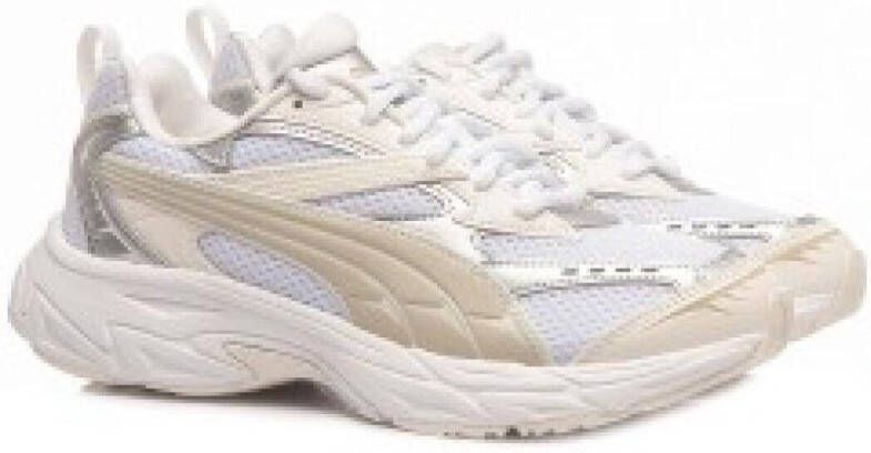 Puma Metallic Beige Witte Sneakers Vrouwen Multicolor Dames - Foto 5