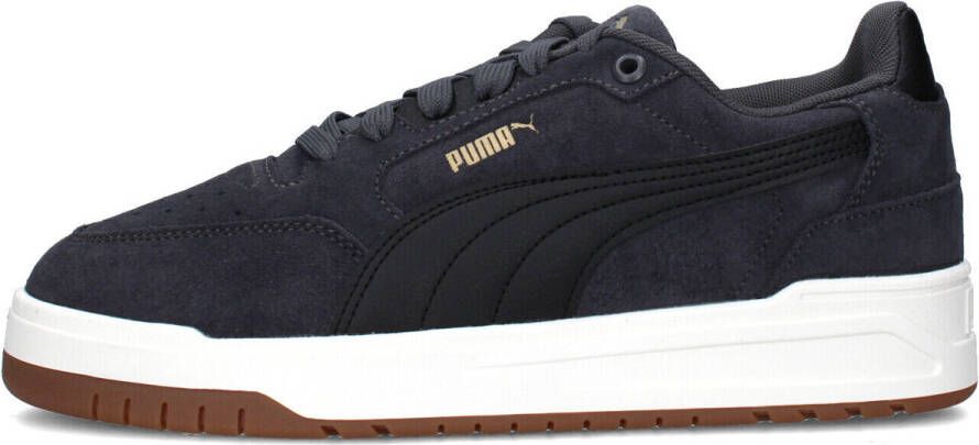 PUMA Shuffle Downtown suede heren sneakers grijs Uitneembare zool - Foto 5