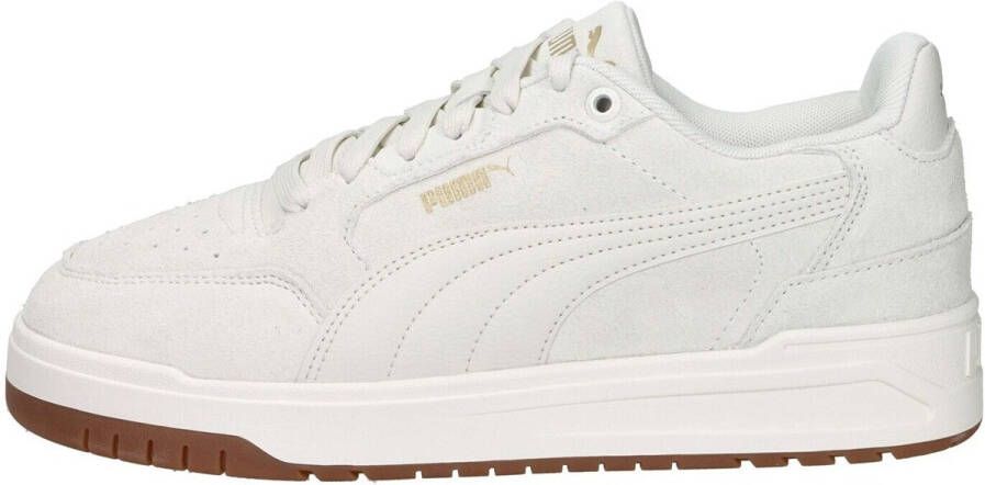 PUMA Shuffle Downtown suede heren sneakers wit Uitneembare zool - Foto 4
