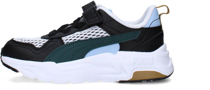 PUMA Trinity 2 LT Run Fun AC+ PS Unisex Sneakers White-Green Terrain- Black - Foto 4