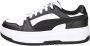 PUMA Rebound Femme Jr Meisjes Sneakers White- Black - Thumbnail 3