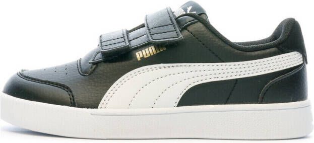 PUMA Shuffle V kinder sneakers Zwart Uitneembare zool - Foto 4