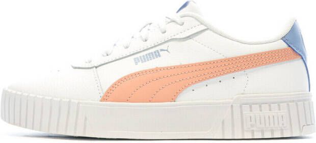 PUMA Carina 2 0 Jr Meisjes Sneakers Wit Roze Blauw - Foto 3