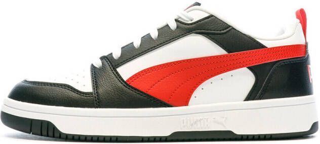 PUMA Rebound V6 Lo Jr Unisex Sneakers White-For All Time Red- Black - Foto 12