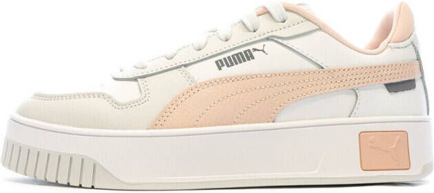 Puma Carina Street leren sneakers wit roze Leer Meerkleurig 37 - Foto 6