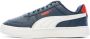 PUMA Caven Jr Unisex Sneakers Peacoat White HighRiskRed - Thumbnail 4