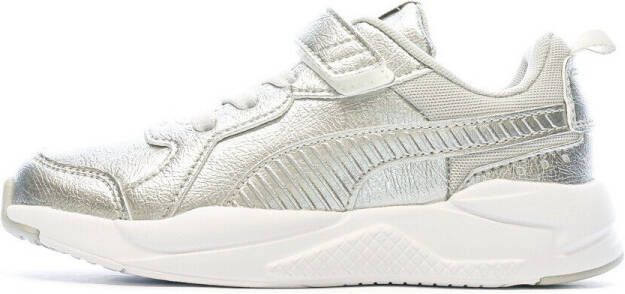 Puma x ray metallic sneakers zilver kinderen