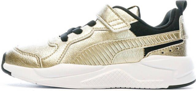 Puma x-ray metallic sneakers zilver kinderen