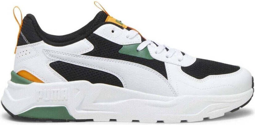 PUMA Trinity Lite Heren Sneakers Black-Silver Mist- White-Clementine - Foto 4