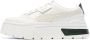 Puma Mayze Stack sneaker van leer met suède details - Thumbnail 4