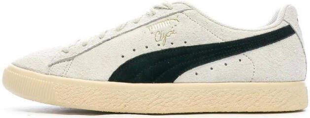 Puma Clyde Hairy Suede Lage Schoen Grijs - Foto 2