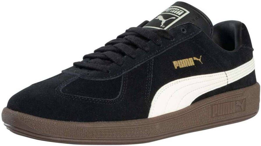 Puma Zwarte Suède Army Trainer Lage Sneaker Black Heren - Foto 4