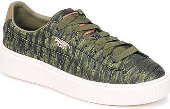 Puma Basketbalplatform VR Sneakers Groen Dames