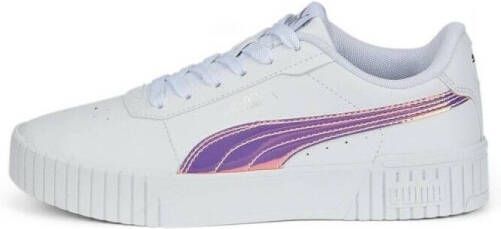 PUMA Meisjes Carina 2.0 Holo Jr White-Silver WIT - Foto 7