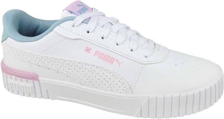 Puma Carina 2.0 Tropical sneakers wit lichtblauw lila Imitatieleer 35.5 - Foto 5