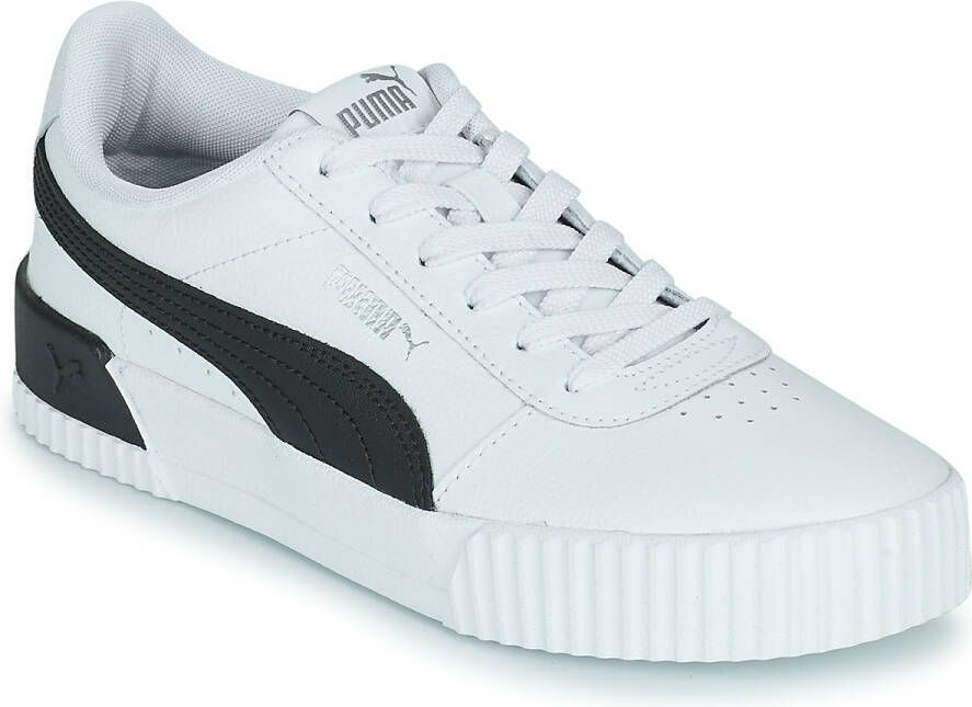 PUMA Carina L Dames Sneakers White Black Silver - Foto 5