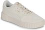 PUMA Carina 3.0 SD Dames Sneakers Alpine Snow- Gold - Thumbnail 3