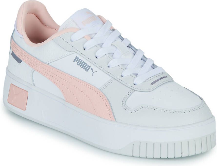 Puma Sneakers van leer met contrastgarnering model 'Carina Street'