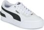 PUMA Carina Lift Dames Sneakers White- Black- Black - Thumbnail 4