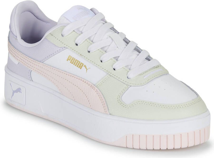 PUMA Carina Street Dames Sneakers White-Frosty Pink-Alpine Snow - Foto 11