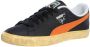 Puma Vintage Zwart rickie Oranje Lage Schoen Black Heren - Thumbnail 2