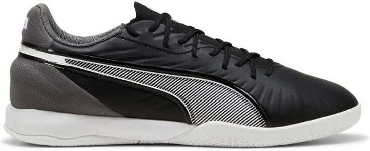 PUMA Fußballschuhe Low King Match IT 107880 Black- White-Cool Dark Gray