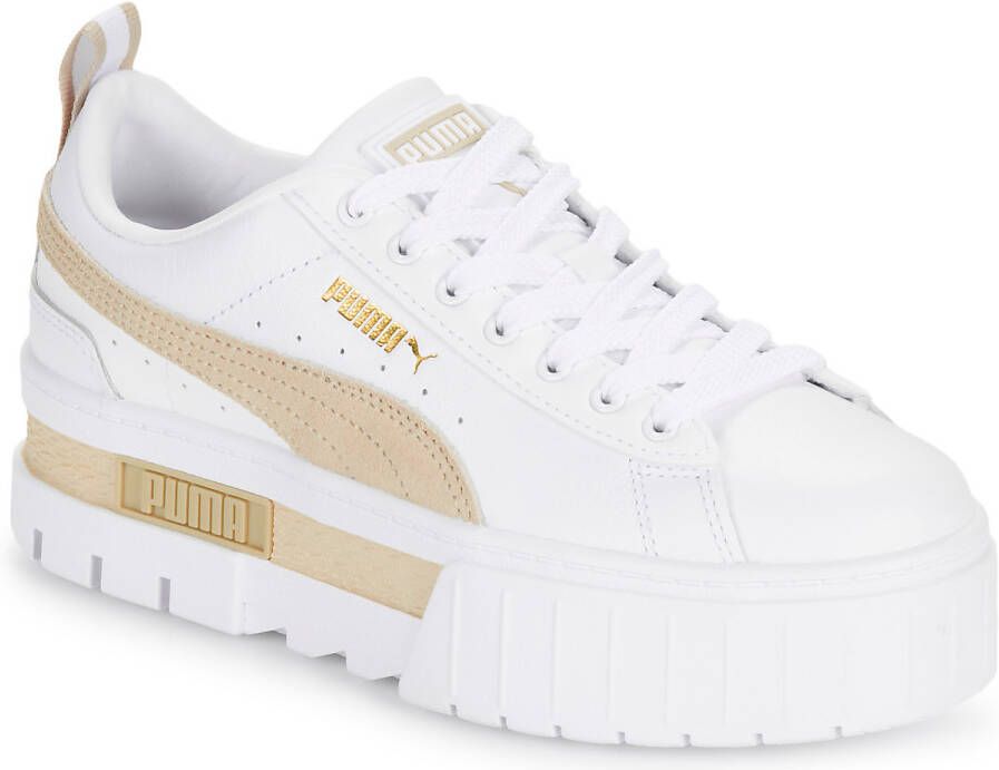 Puma Mayze Lth Wn's Fashion sneakers Schoenen white peyote maat: 38.5 beschikbare maaten:37.5 38.5 39 40.5 41 - Foto 10