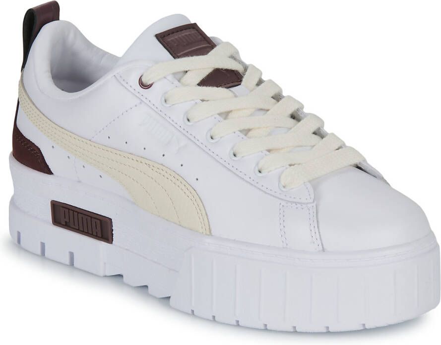 PUMA Mayze Luxe Wns De sneakers van de manier Vrouw Witte - Foto 5