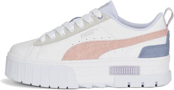 Puma Leren Sneakers voor Comfortabel & Duurzaam White