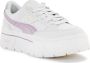 PUMA Mayze Stack Premium (W) Dames Platform Sneakers Schoenen Wit 384421 - Thumbnail 3
